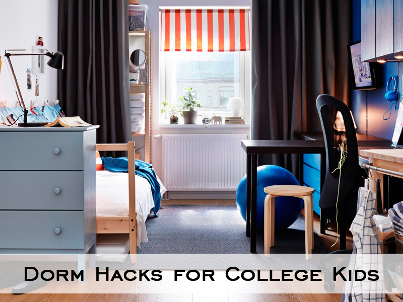 Dorm Hacks for College students